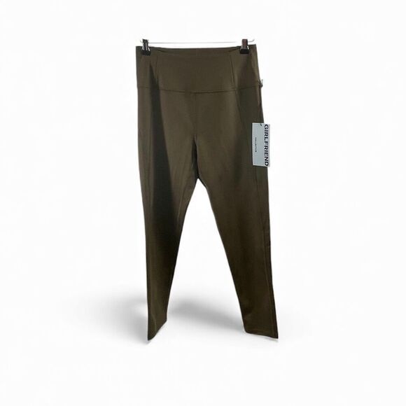 Girlfriend Collective NWT High Rise Compression Leggings in Brown Size M